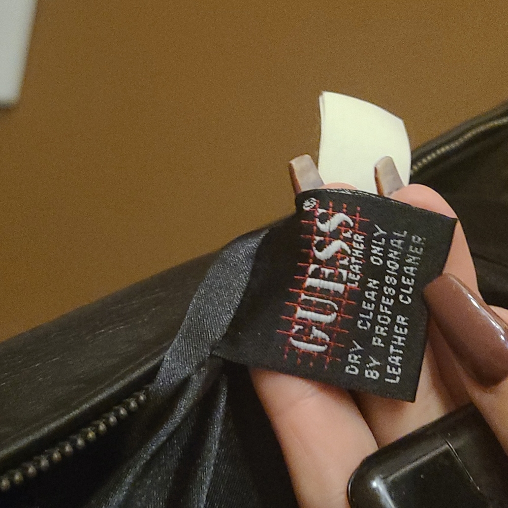 Guess Leather Jacket - image 3